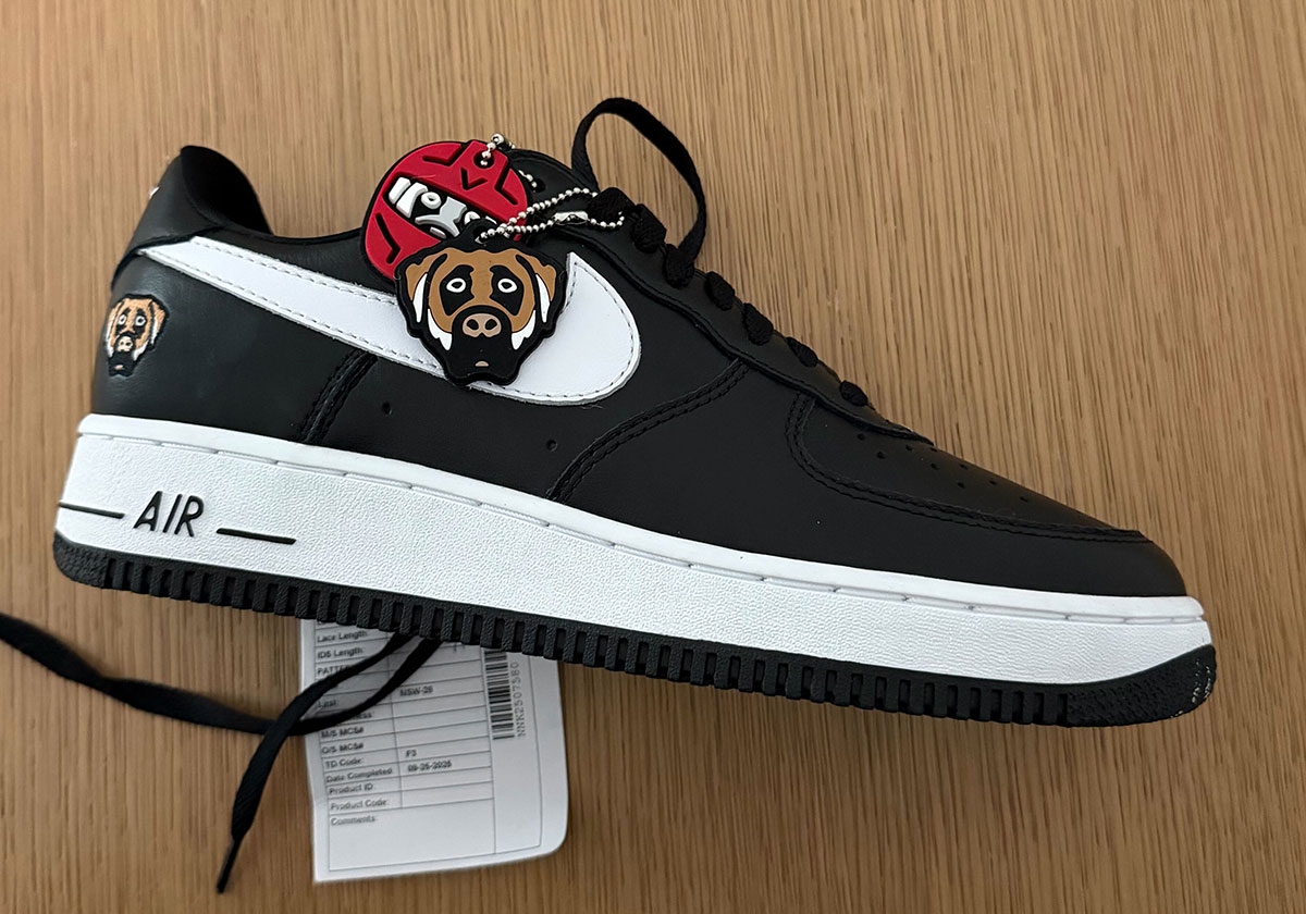 Wembanyama 賽前上腳未發售 Victor Victor x Nike Air Force 1 Low