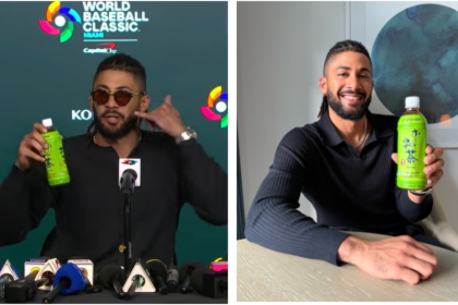 塔提斯Jr.與伊藤園異例合作 背後藏著對日本的熱愛