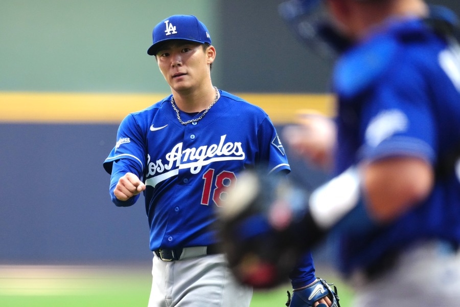 山本由伸7局失1分奪第4勝 道奇5比1擊敗釀酒人