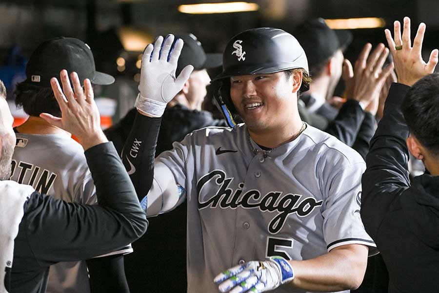 村上宗隆賽前遇鈴木一朗站得筆直鞠躬致意 白襪9局逆轉勝水手