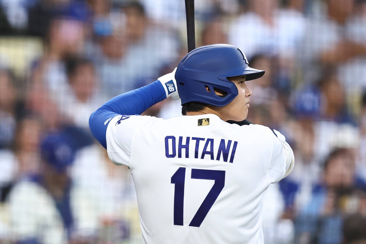 大谷翔平母親節粉紅裝備先發 首打席揮空三振拚止10場無轟
