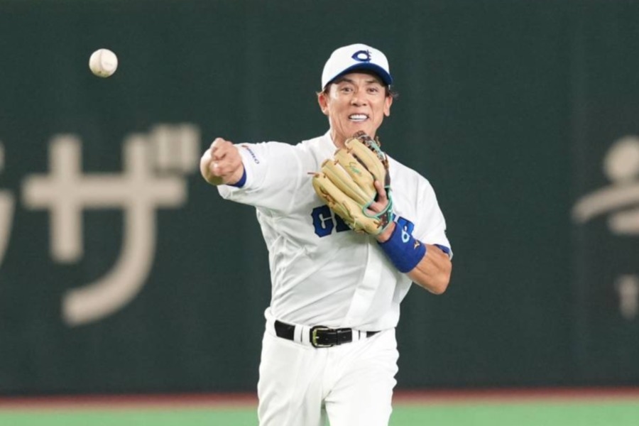 50歲松井稼頭央牛棚飆火球 鈴木一朗喊投手球