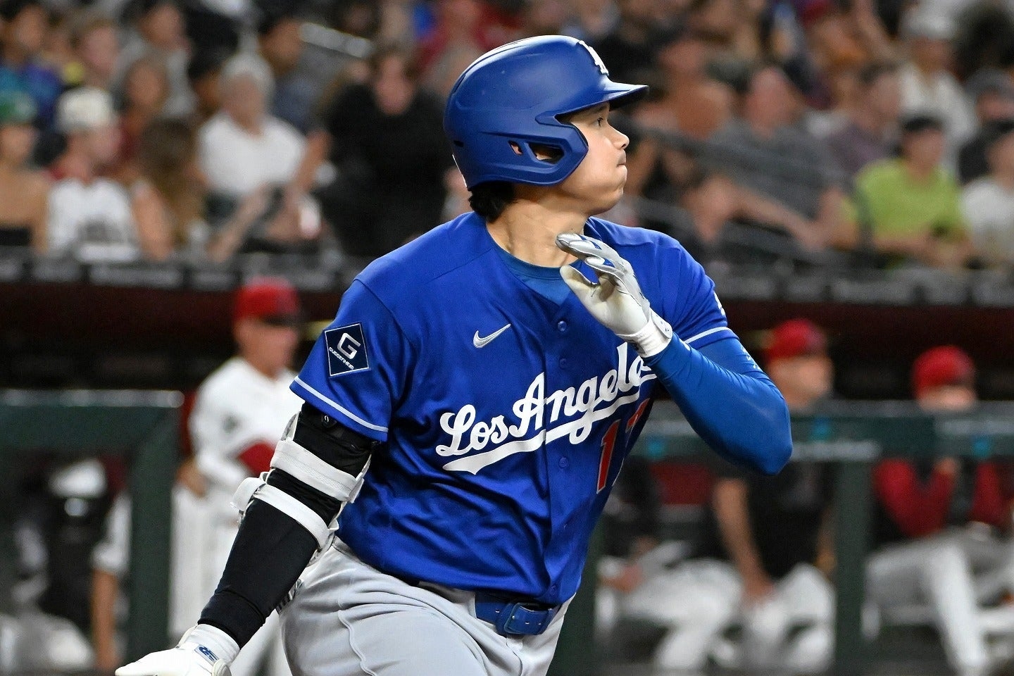 大谷翔平內野滾地也拚全力跑壘 道奇隨隊記者憂傷病風險