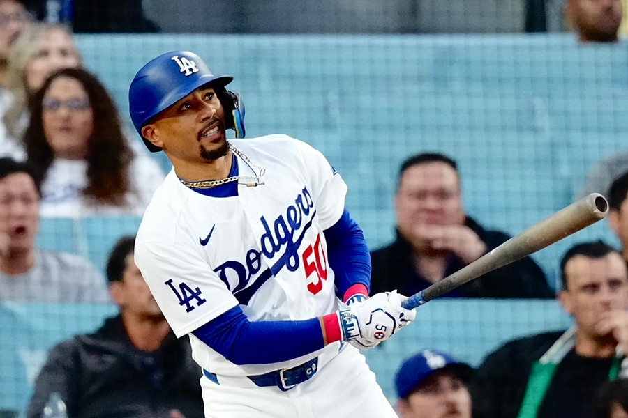 Mookie Betts改打第4棒首局2分砲 道奇大谷翔平後第2棒低迷掀論戰