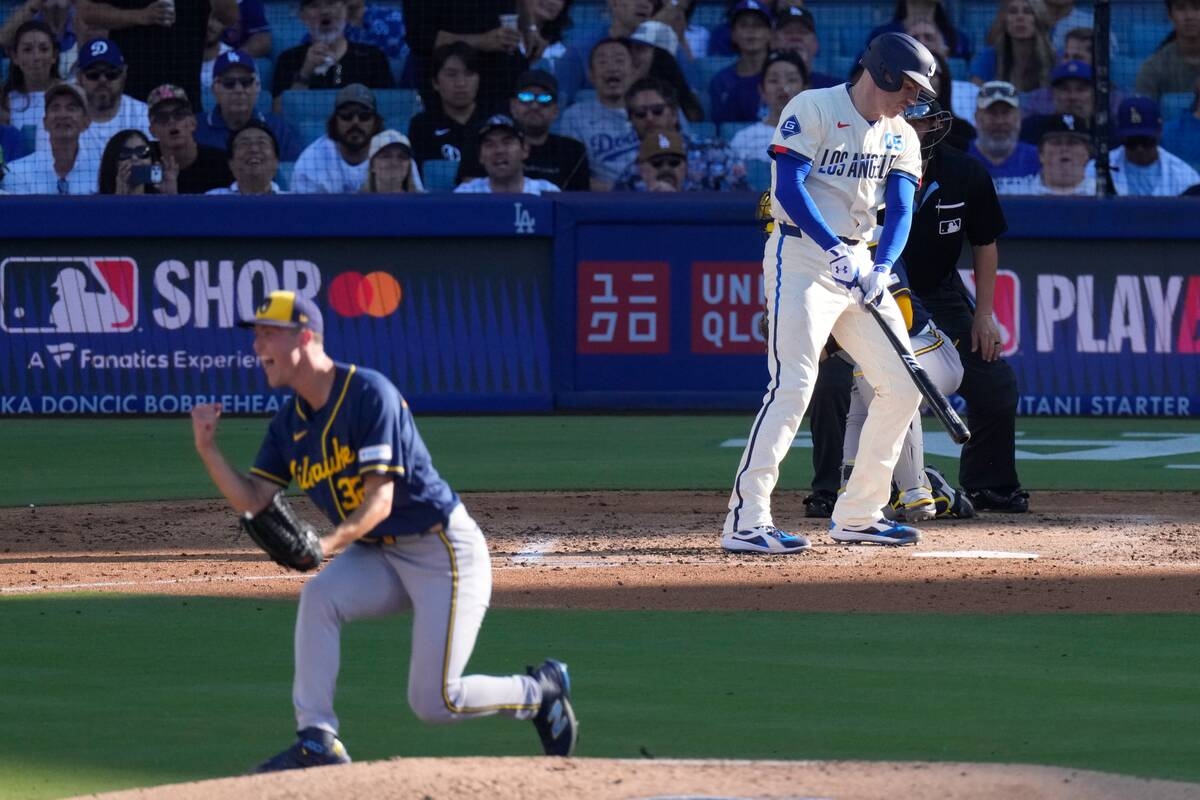 大谷翔平敲三壘安打 道奇1比4輸釀酒人