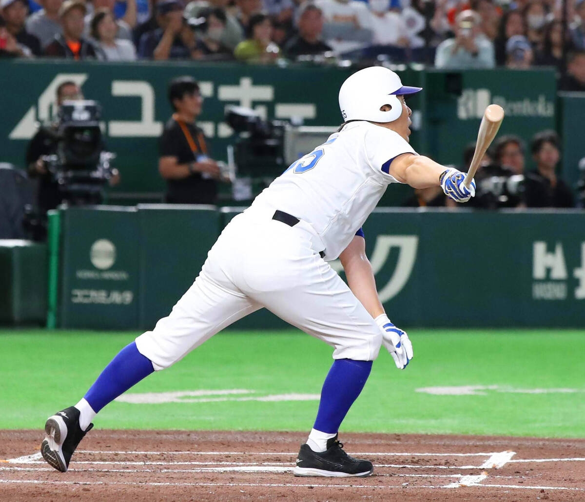 松井秀喜先發三壘 2打數2安敲打點