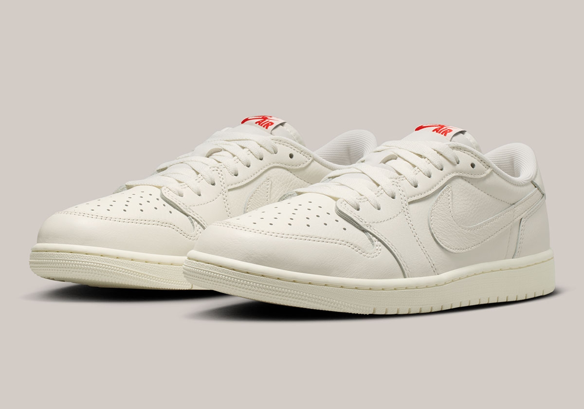 Air Jordan 1 Low OG「Sail」官方圖曝光 發售日落在 2026/8/1