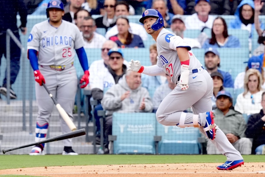 鈴木誠也轟出本季第4轟 力退道奇王牌佐佐木朗希