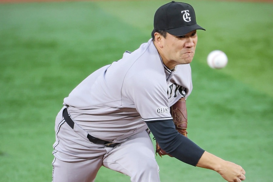 巨人田中將大好投無失分 大勢救援失手勝利飛走