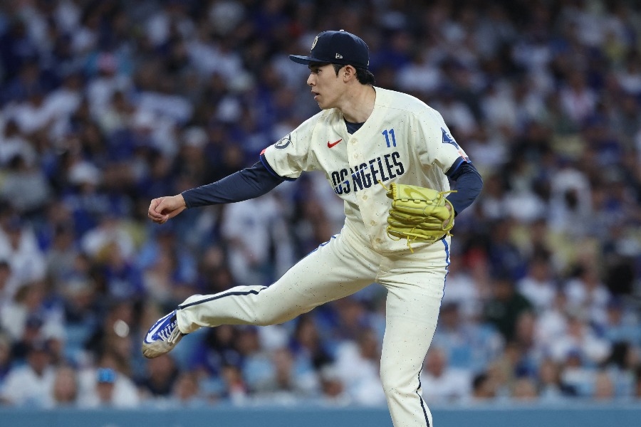 佐佐木朗希5.1局失1分無緣第4勝 Freddie Freeman拍肩打氣掀熱議