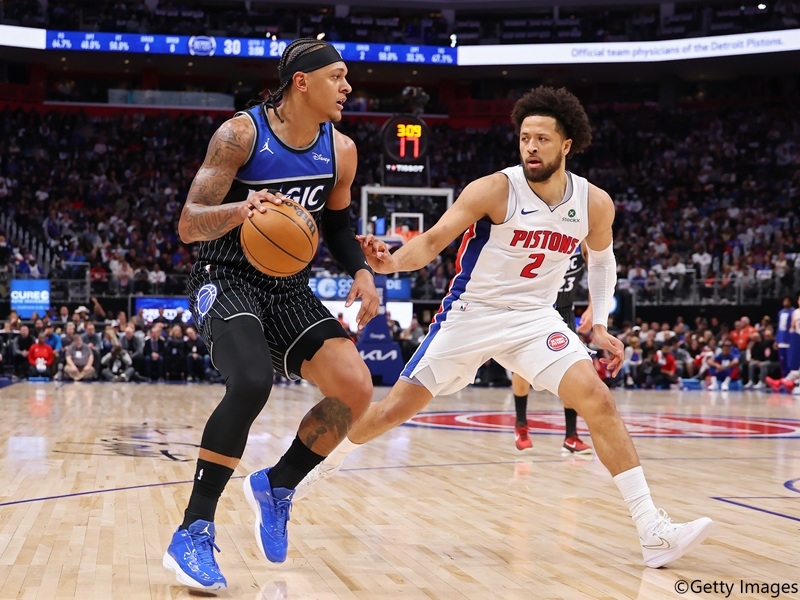 NBA季後賽歷史第二次：Cade Cunningham與Paolo Banchero各攻下