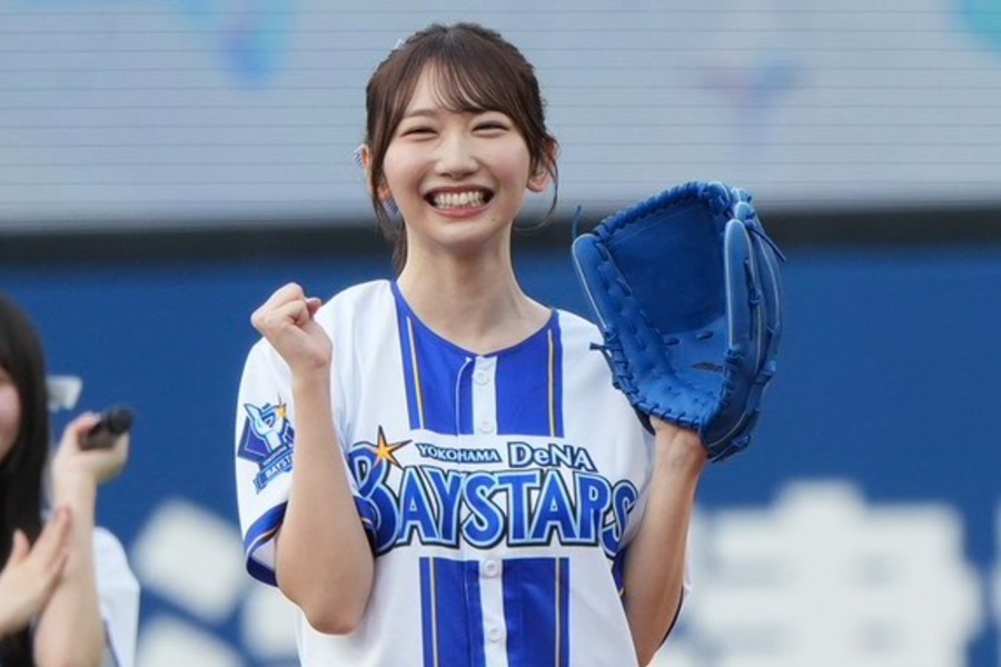 日向坂46藤嶌果步橫濱開球沒落地 DeNA主場3比1勝歐力士