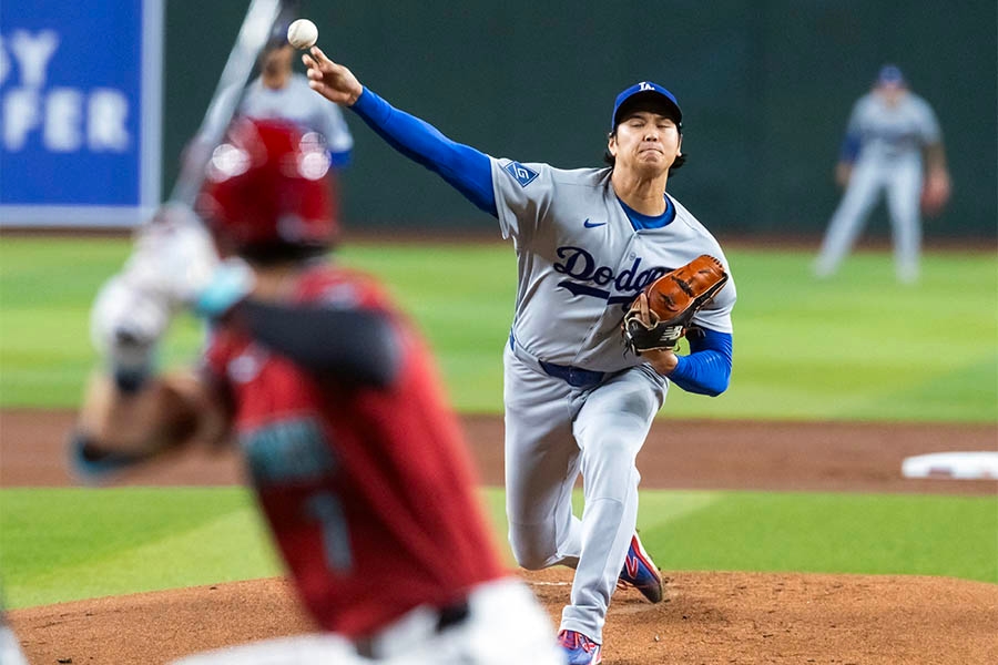 大谷翔平6局無失分奪勝投手資格 MLB官方發漫畫風圖引熱議