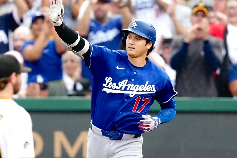 大谷翔平膝蓋發炎才休1場 回來首打席就敲第14轟