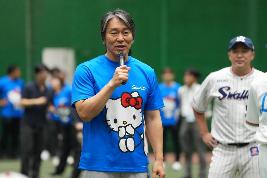 松井秀喜棒球教室揮棒 高橋山本由伸喊太強
