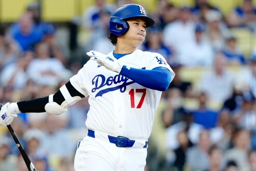 大谷翔平左膝痛後回先發 1棒DH戰紅襪