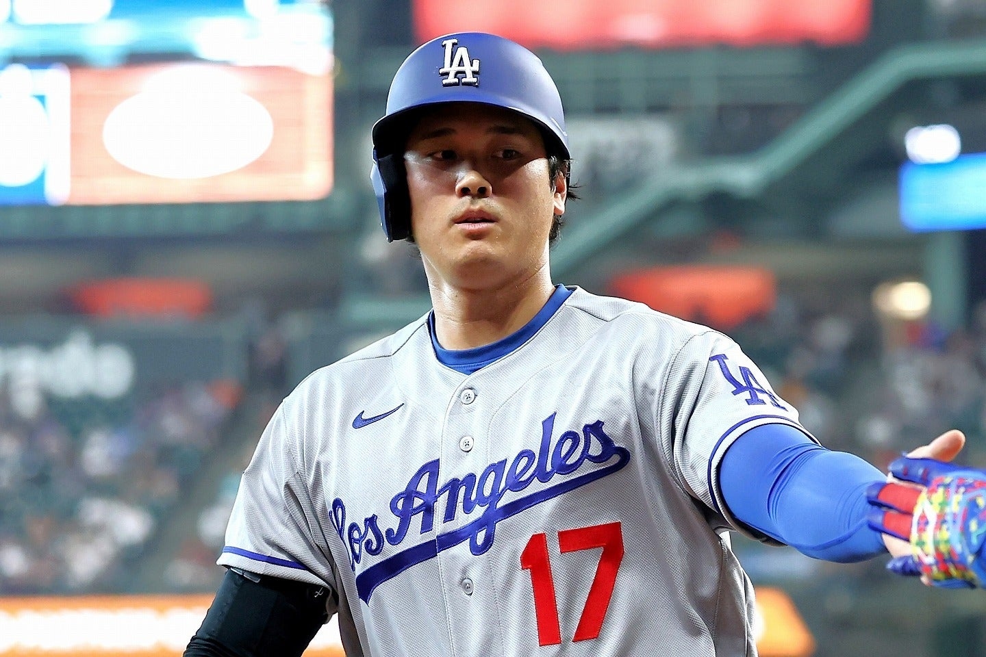 大谷翔平終結26打席無安打 道奇14安打灌12分痛宰太空人