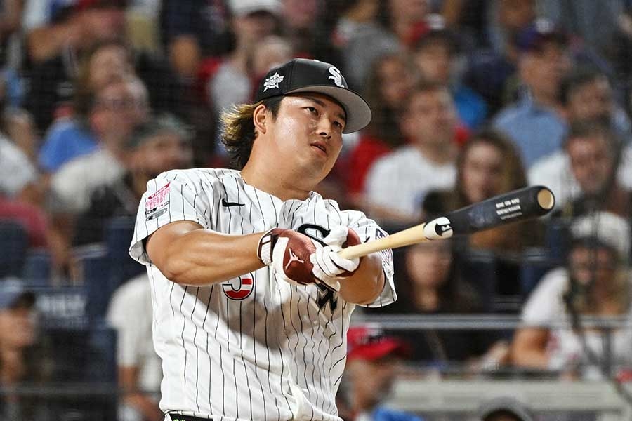 村上宗隆全壘打大賽前合照Paul Skenes 身高差掀日網熱議