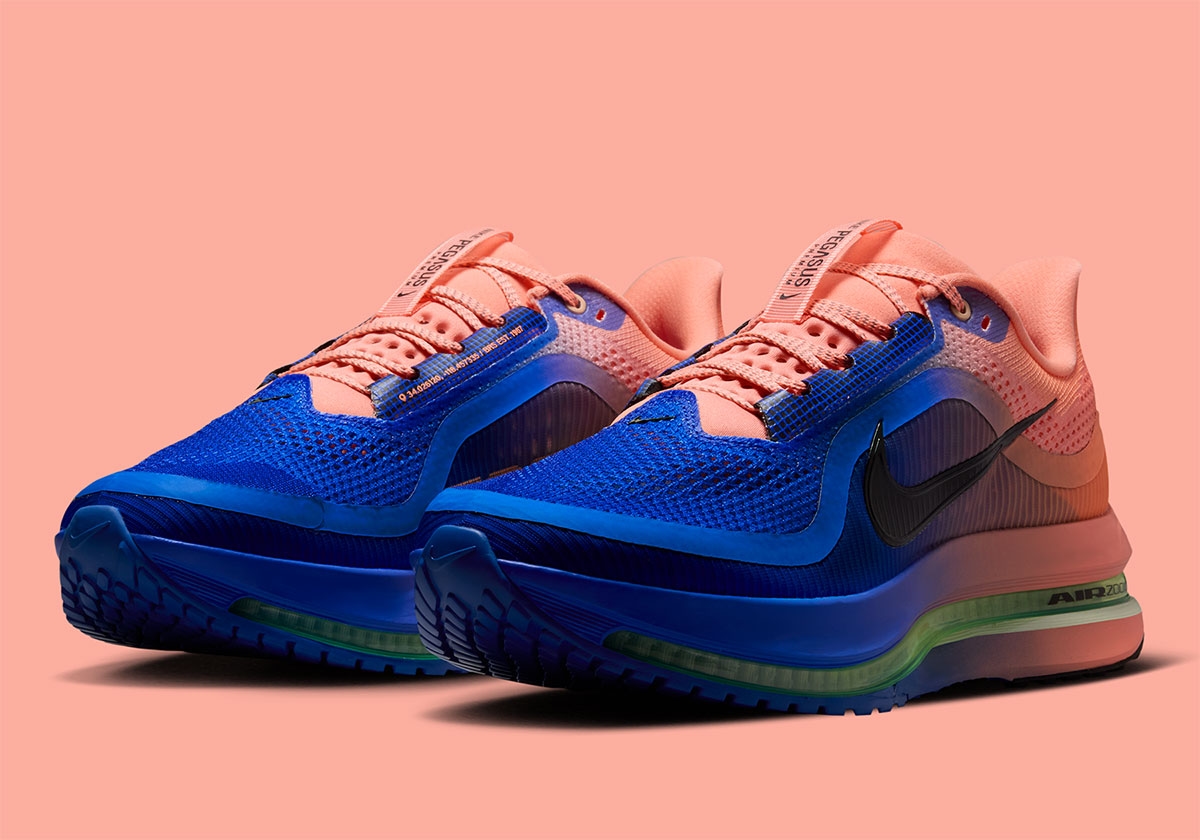 Nike Pegasus Premium 首度換上漸層鞋面「Racer Blue/Atomic Pink」配色曝光
