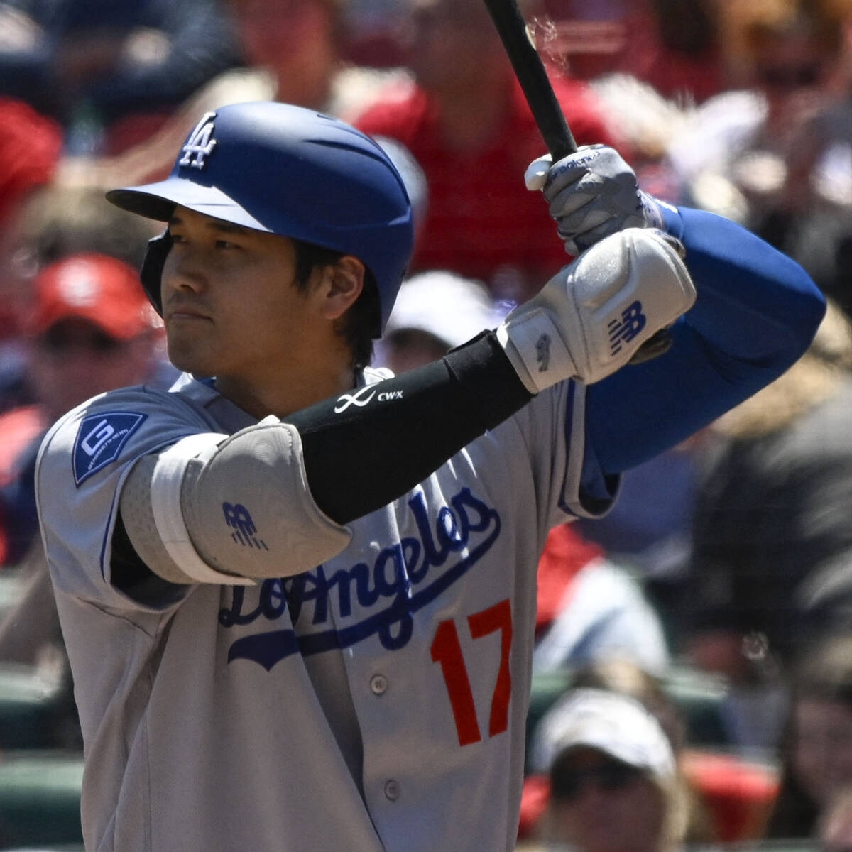大谷翔平26打席沒安打終於開張 右外野線二壘安打還秀左腳新慶祝
