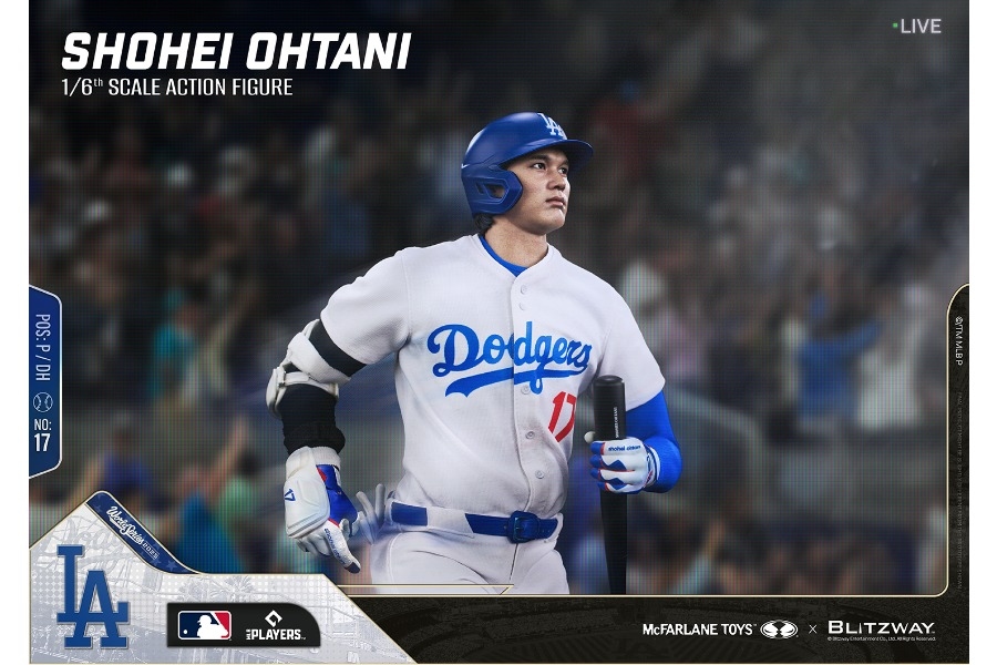 大谷翔平道奇首款模型預購 豪華版重現二刀流