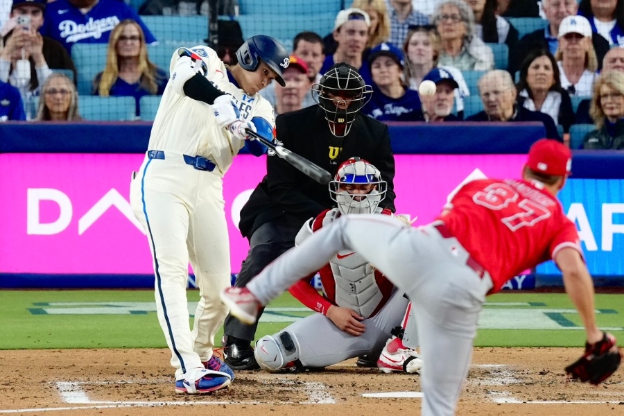 大谷翔平7場後敲11號2分砲 道奇首局灌9分天使台語塞