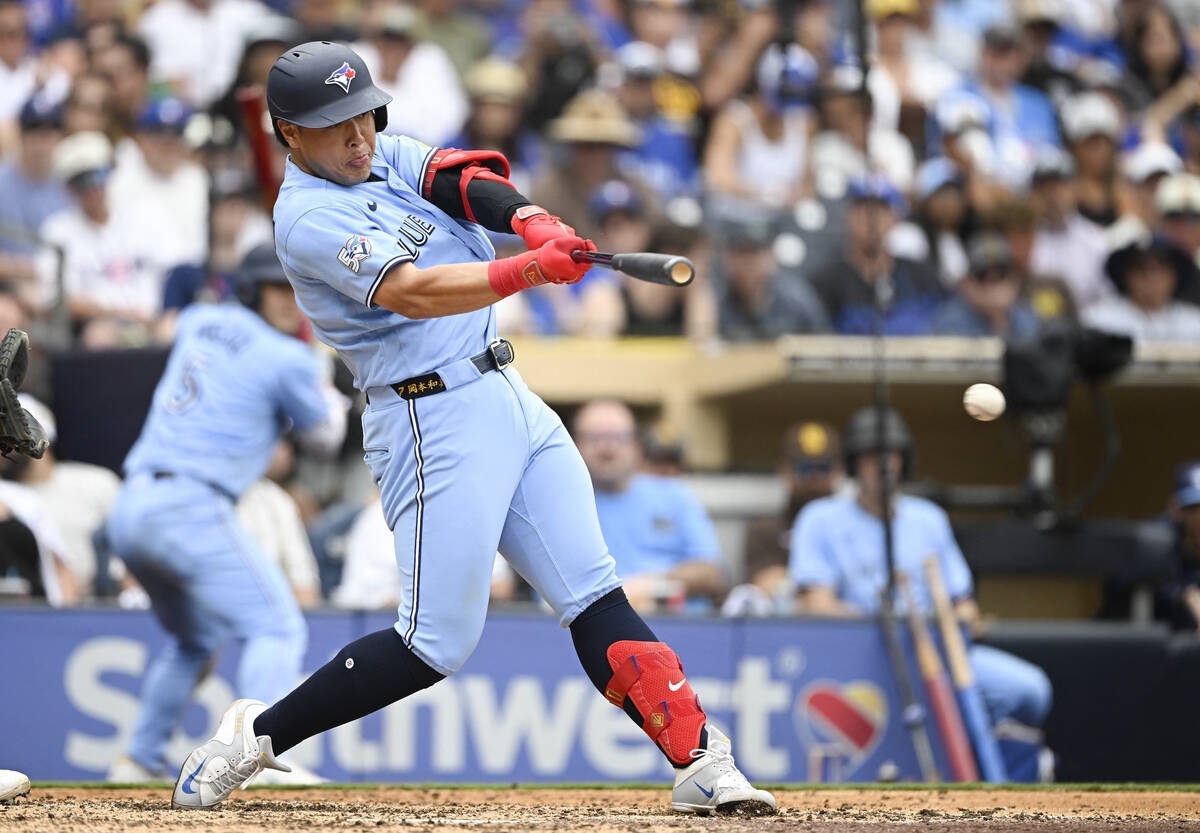 藍鳥岡本和真上半季最終戰雙安收尾 破大谷翔平新人23轟等明星賽後