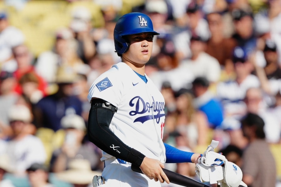 大谷翔平第16次故意四壞 主場響噓聲