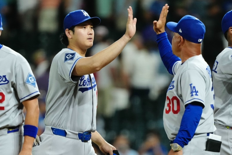 大谷翔平賽前進牛棚 同場敲連6年30轟
