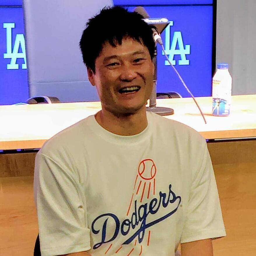 國枝慎吾道奇戰開球投出漂亮好球 UNIQLO活動日登場