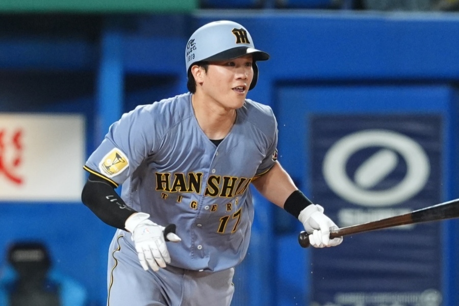 伏見寅威清壘二壘安打 阪神8比4勝養樂多