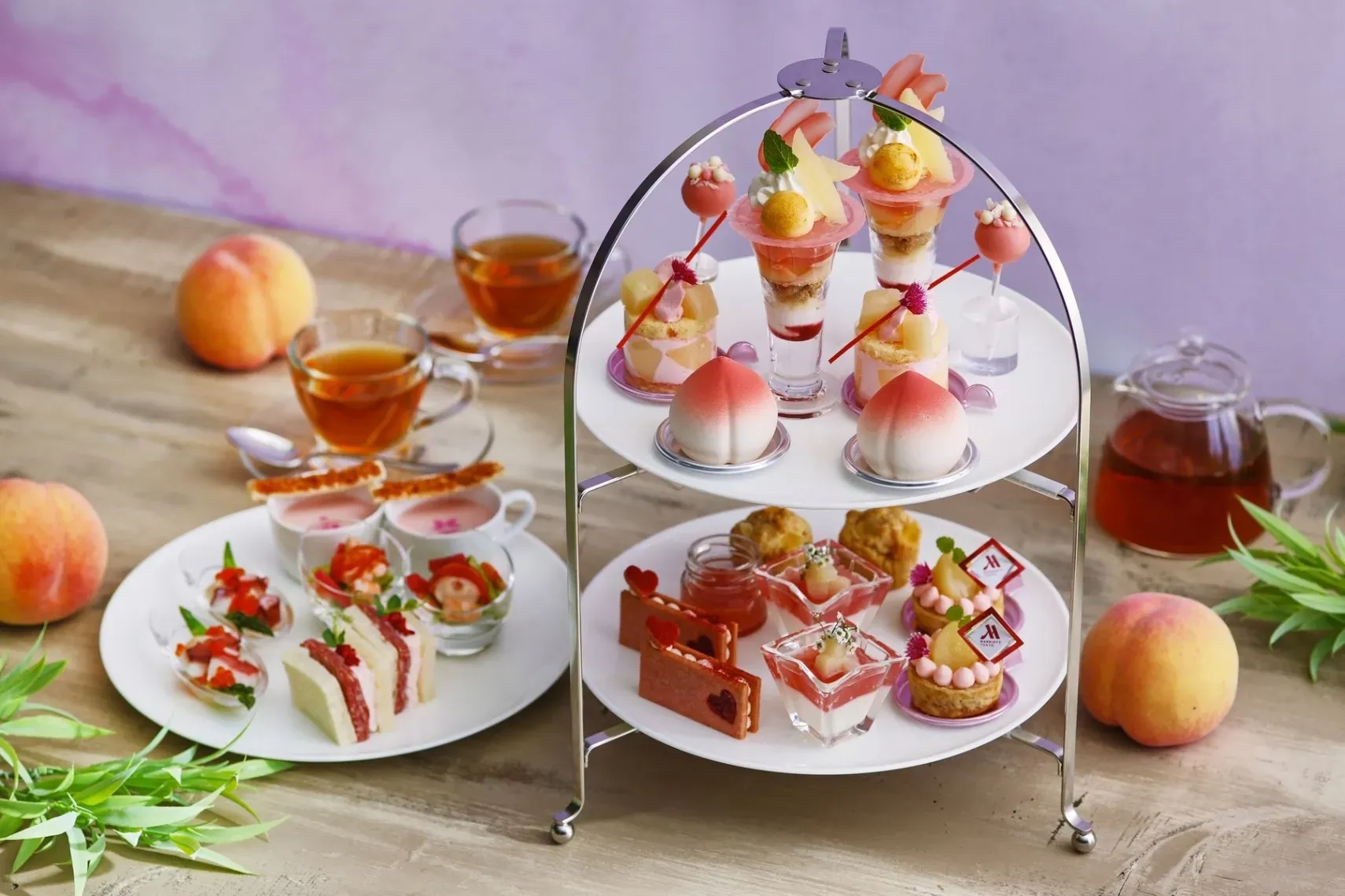 Summer Peach Afternoon Tea【東京萬豪飯店】