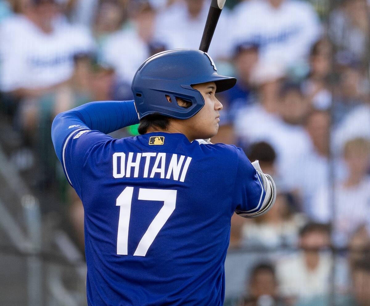 大谷翔平敲明星賽後首安 道奇先馳得點