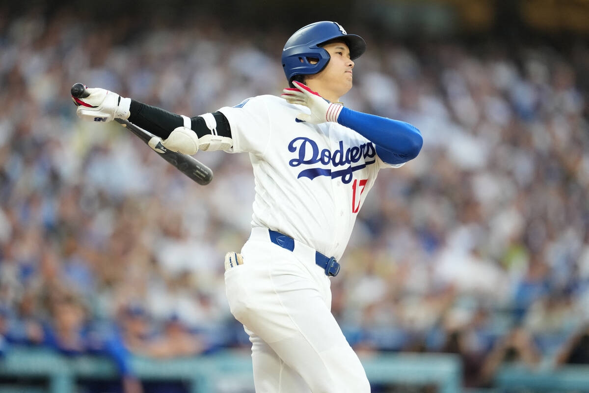 大谷翔平敲27轟逆轉砲 第3打席一壘平飛出局
