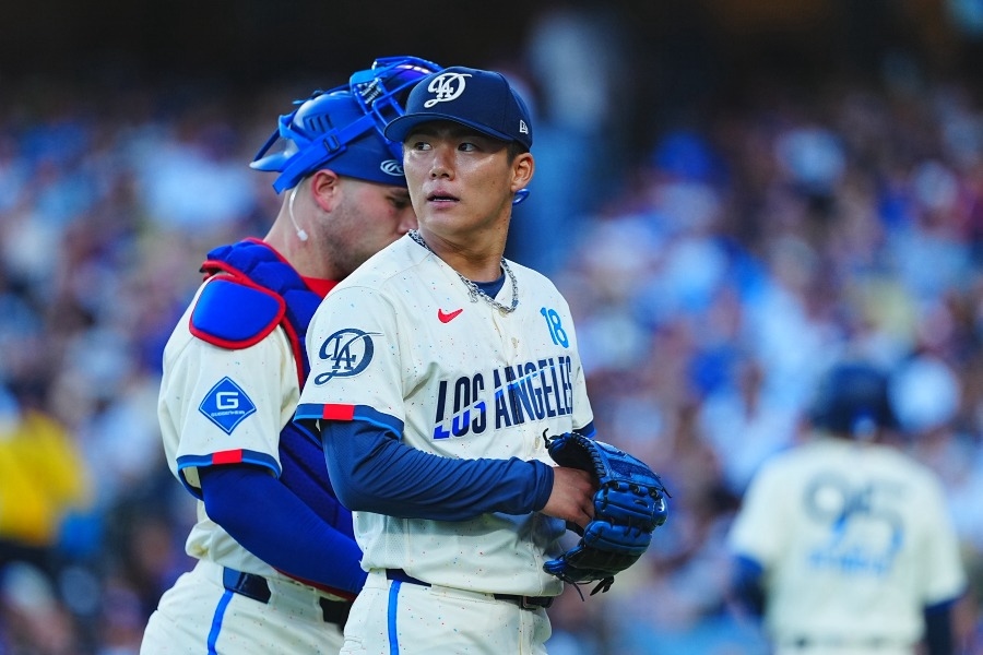 山本由伸4局猛衝下丘精準傳三壘抓出局 道奇2比3不敵金鶯