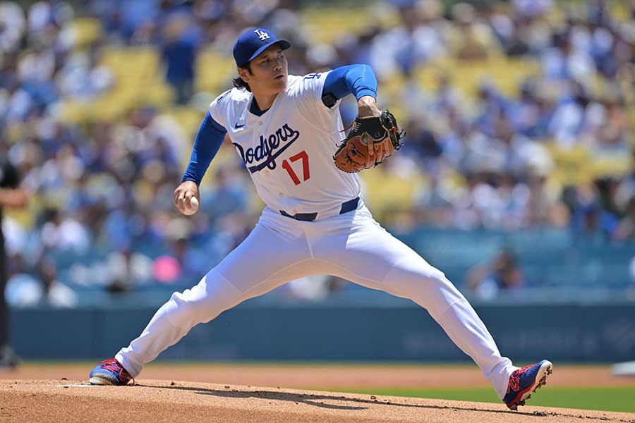 大谷翔平6局失4分仍拿第7勝 道奇勝率.640登上大聯盟龍頭