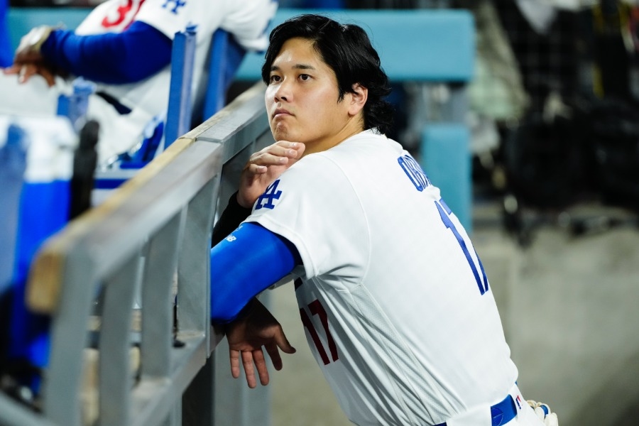 大谷翔平近1個月首度休兵 Roberts曝敬禮回覆
