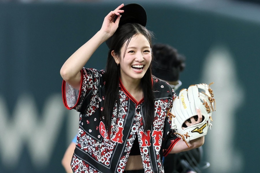 橫田真悠東京巨蛋開球 DeNA8比7勝巨人