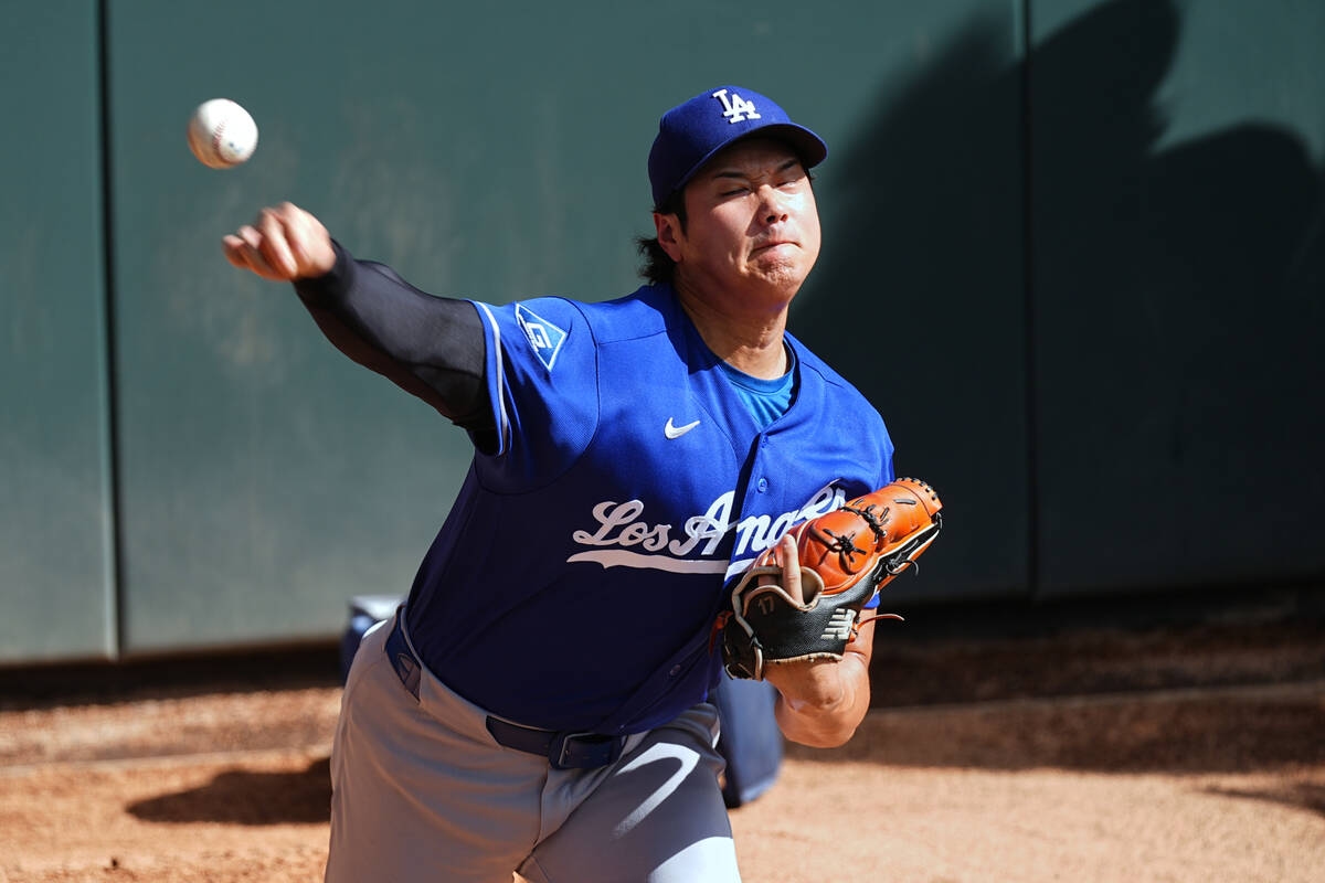 大谷翔平牛棚45球 22日後拚實戰投球