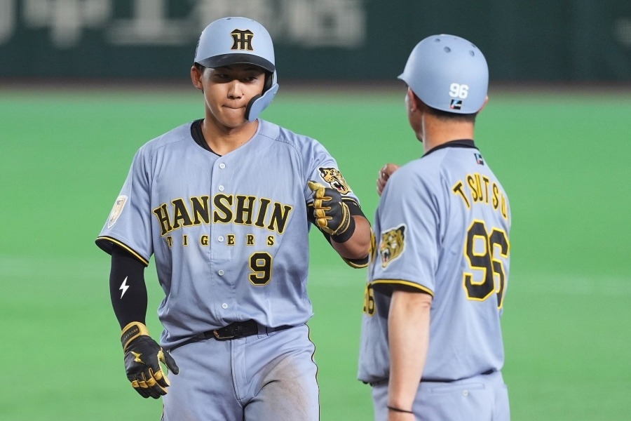 阪神東京巨蛋7比4力退巨人拉出3連勝 立石正廣3安打生涯首打點