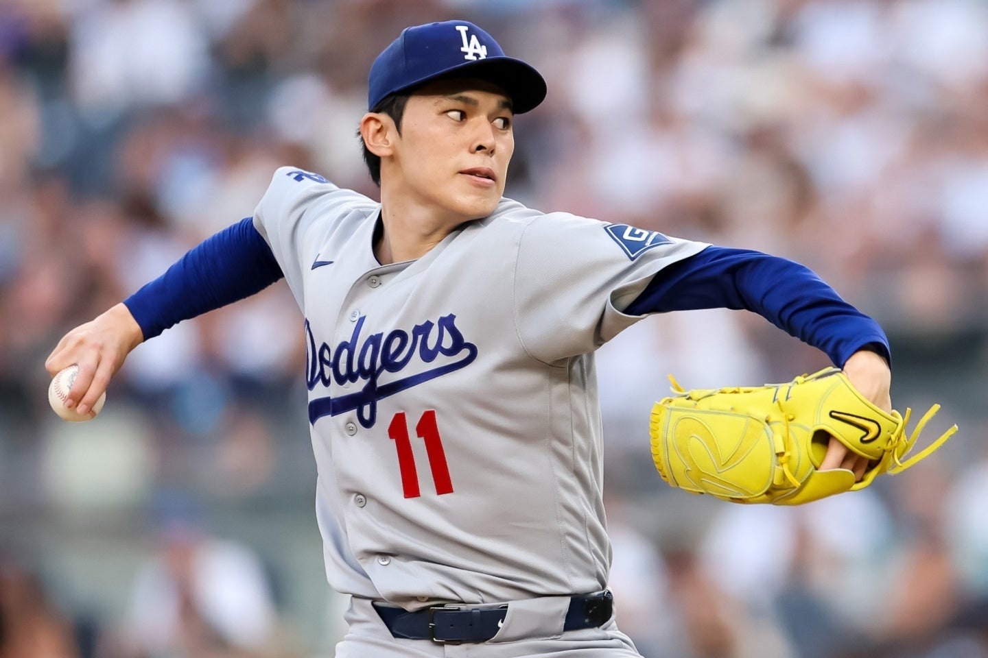 牧野真莉愛穿Aaron Judge球衣觀賽 NY媒體關注