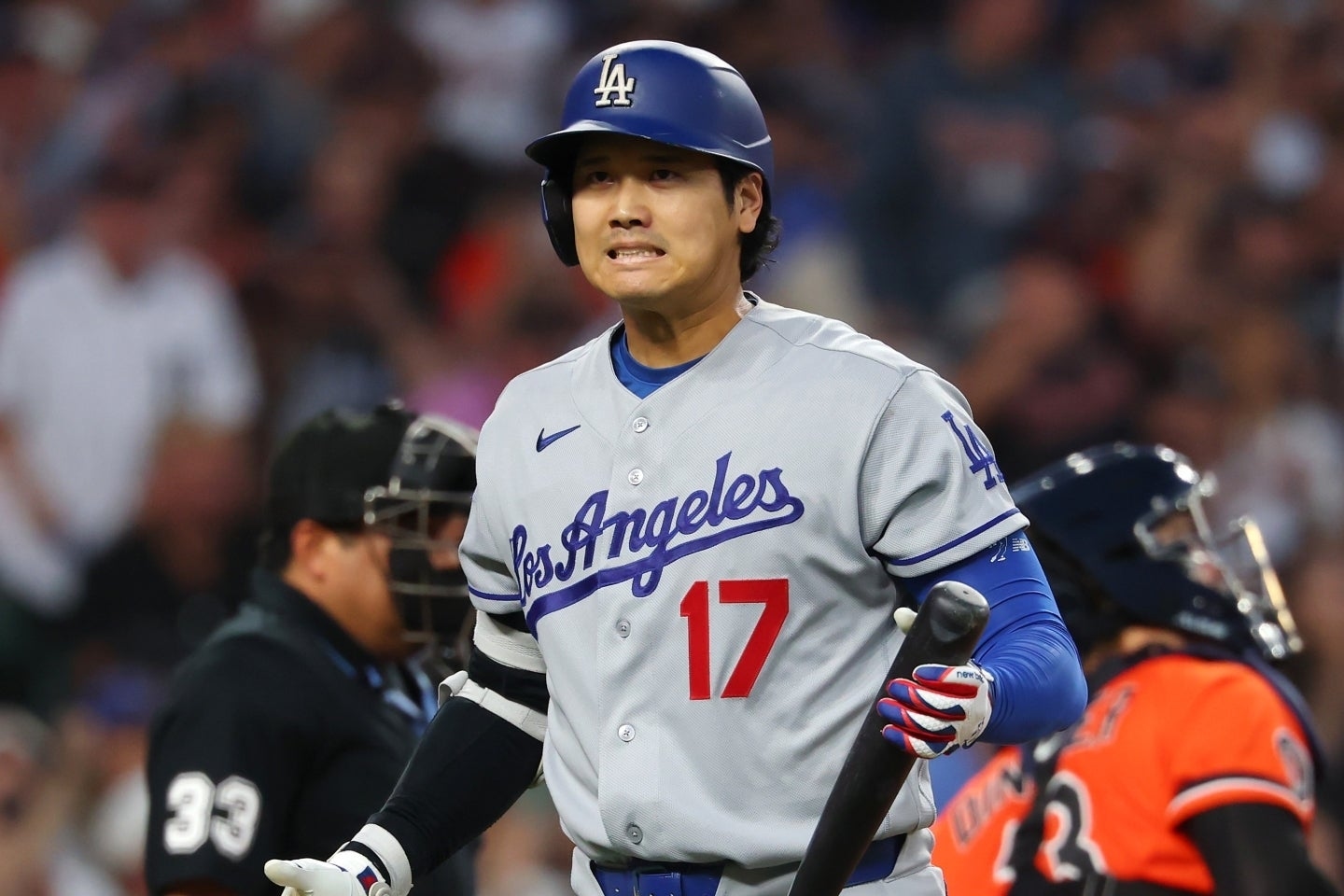 大谷翔平近8戰僅4安 美媒憂揮棒速度下滑