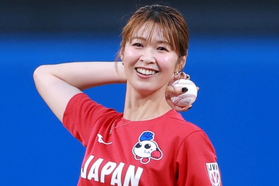 木村沙織神宮開球 養樂多9局再見DeNA