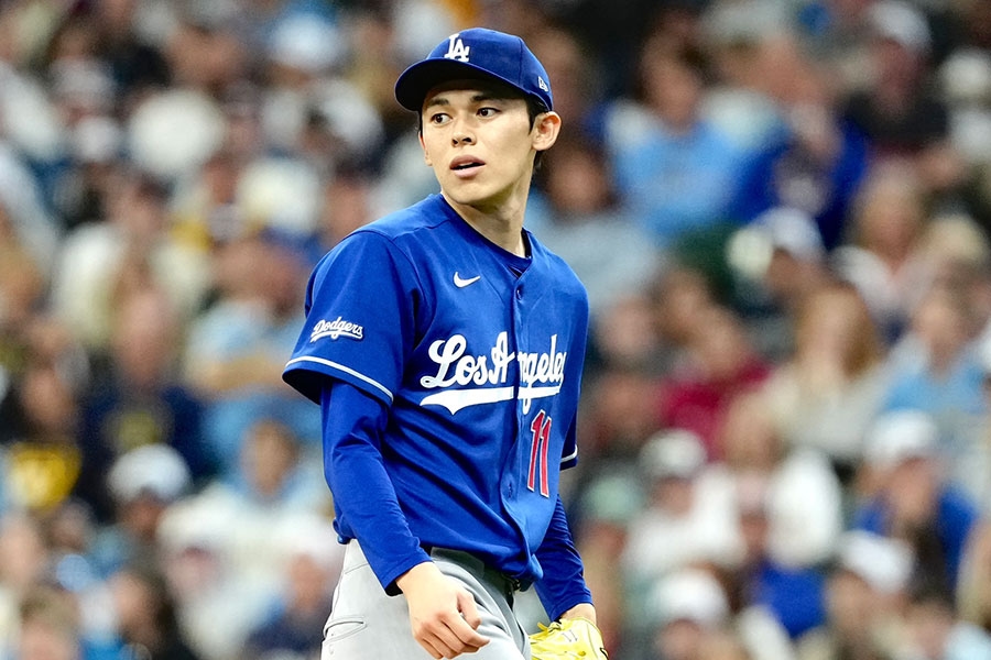 佐佐木朗希首局自亂陣腳失3分 傳球失誤再送分道奇陷苦戰