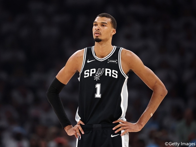 Wembanyama西決G5賽後未出席記者會 NBA發出警告