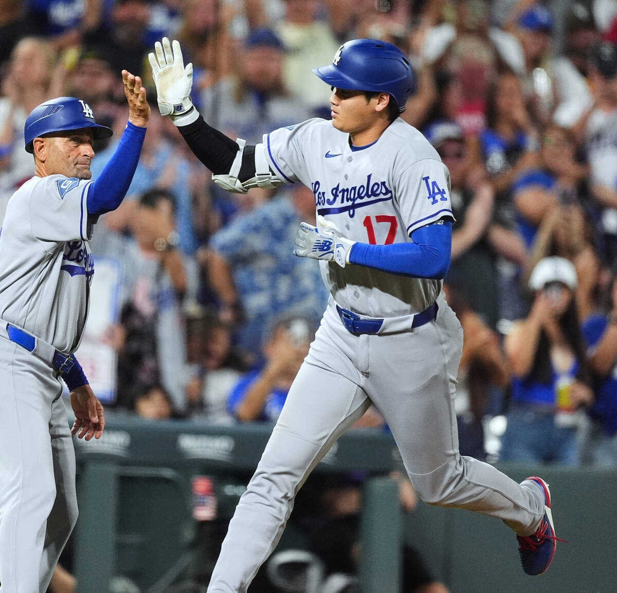 大谷翔平雙響4安 9局領先9分退場