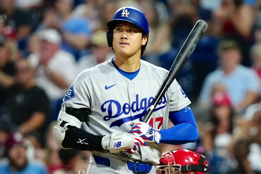 大谷翔平4打數無安打 道奇10失分吞2連敗
