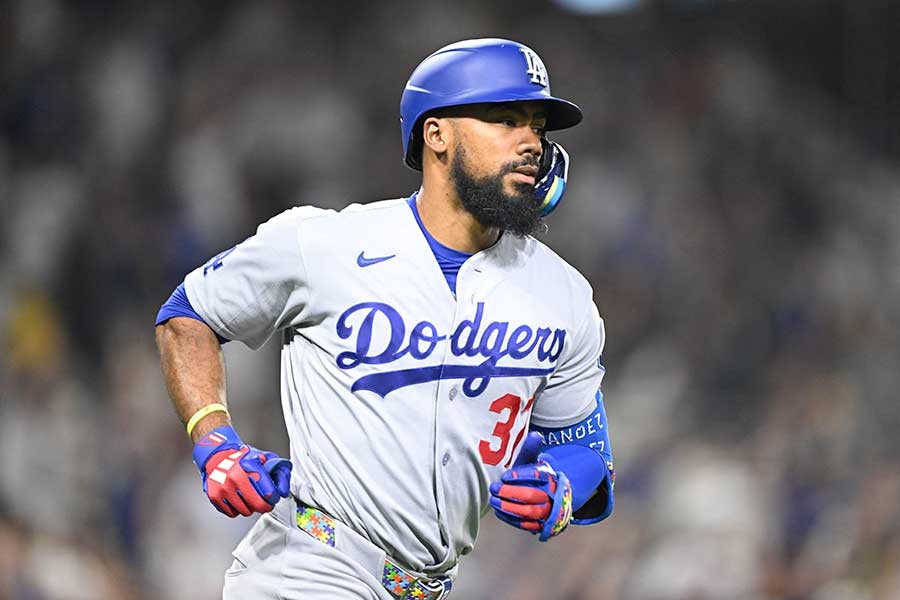 道奇Teoscar Hernández腿後肌一級拉傷 估缺陣約1個月