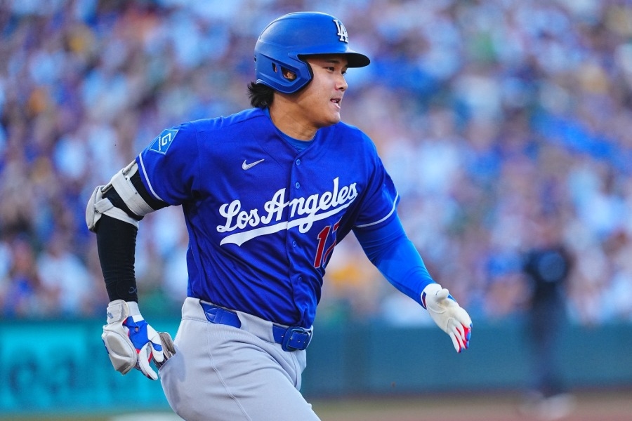 大谷翔平5支0連續上壘停在10場 道奇1比7負運動家