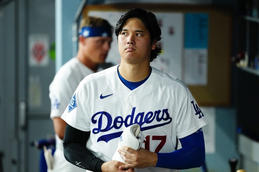 大谷翔平未排先發 近12戰打擊率.130